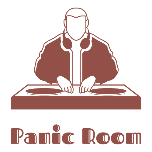 Random logo for a business called Panic Room.