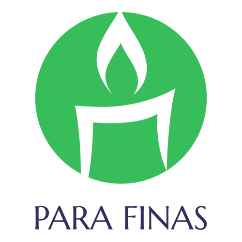 Logo para velas de una empresa llamada Para Finas.
