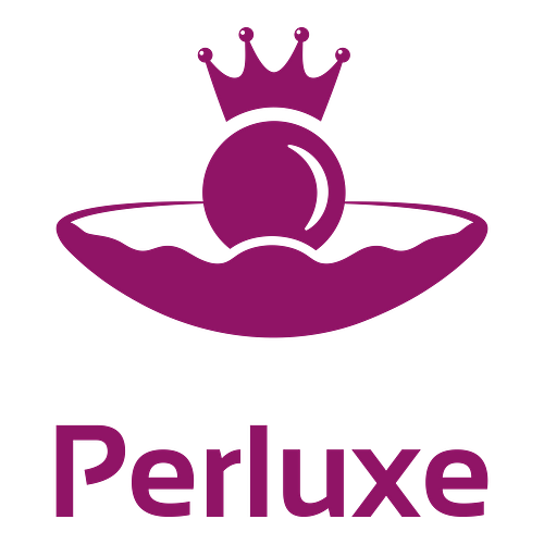 Ein Logo für ein Juweliergeschäft namens Perluxe.