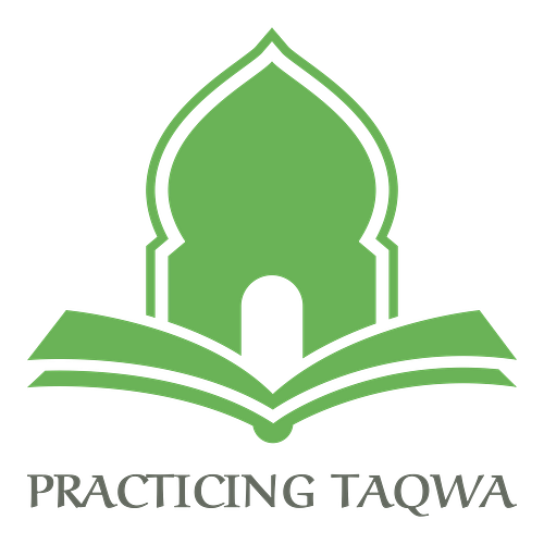 Islamic logo for a business called Practicing Taqwa.