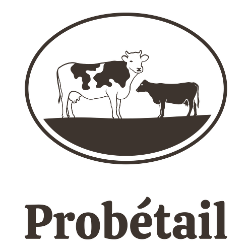 Un logo de ferme pour une entreprise appelée ProBétail.