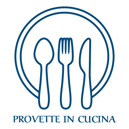 Un logo per un ristorante che si chiama Provette in Cucina.