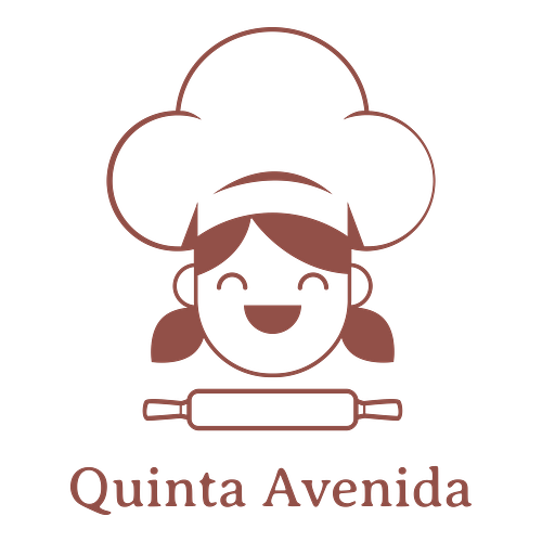 Logotipo para uma loja de donuts chamada Quinta Avenida.