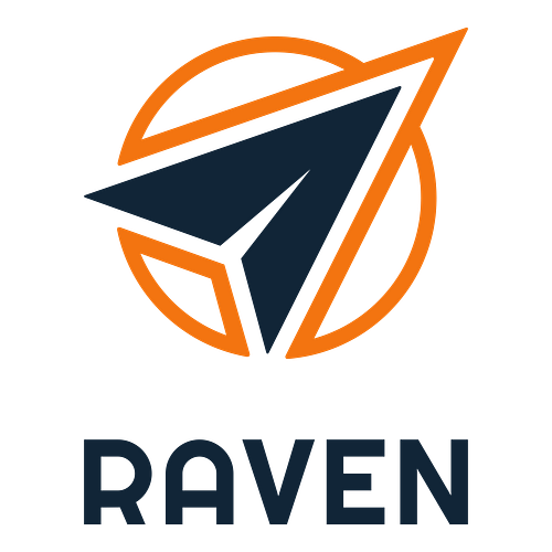 Random logo for a business called Raven.