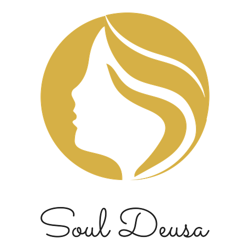 Logotipo para um serviço de tranças de cabelo chamado Soul Deusa.