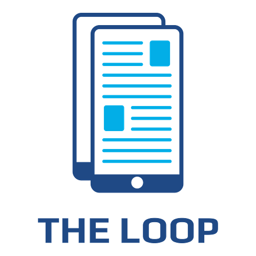 Random logo for a business called The Loop.