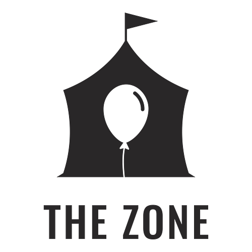 Random logo for a business called The Zone.