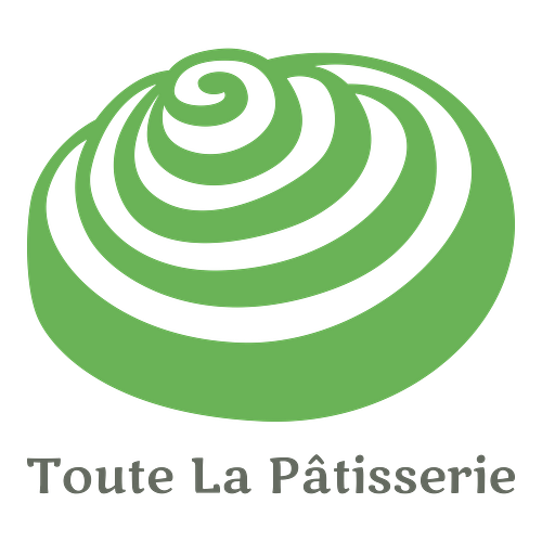 Un logo de pâtisserie pour une entreprise appelée  Toute la Pâtisserie.