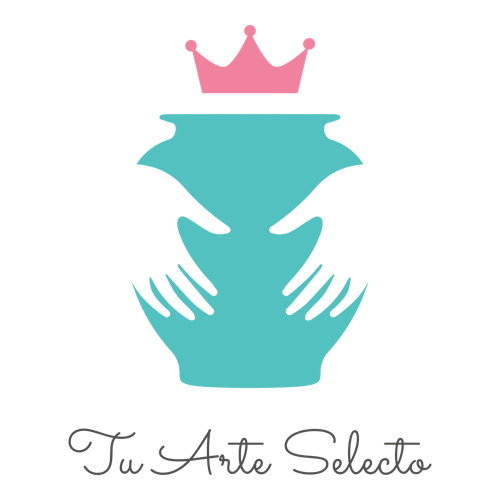 Logo para un negocio de manualidades de una empresa llamada Tu Arte Selecto.