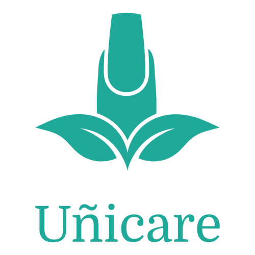 Logo de un salón de uñas llamado "Uñicare".