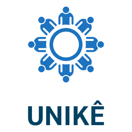 Logotipo para um espaço para eventos chamado Unikê.