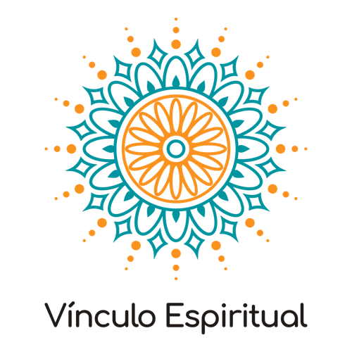 Logo para un negocio de manualidades de una empresa llamada Vínculo Espiritual.