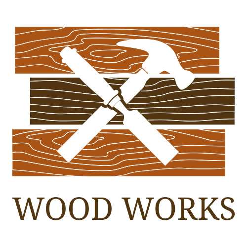 Random logo for a business called Wood Works.